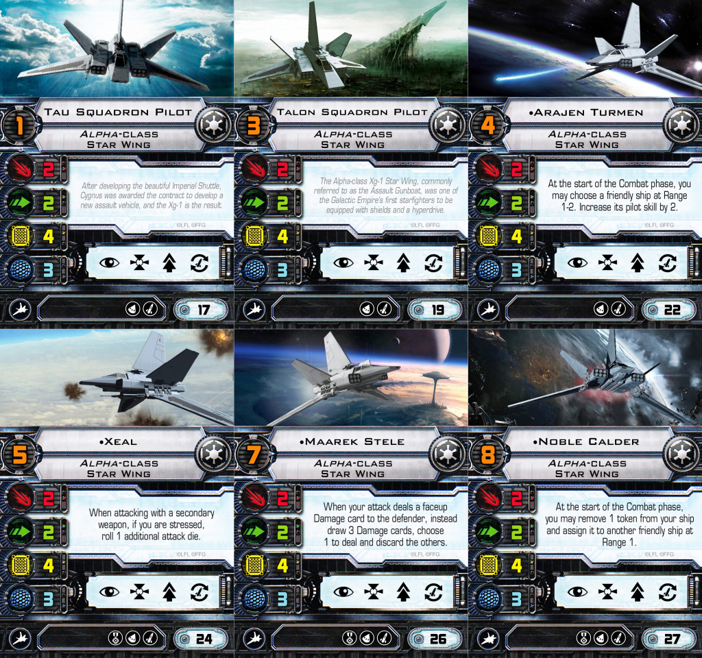 New] Odanan&amp;#039;s Custom Cards - X-Wing - Ffg Community | X Wing Printable Cards