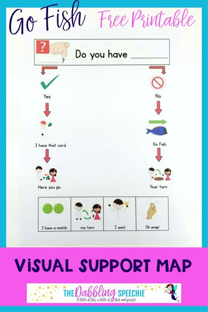 New Ways To Play Go Fish In Speech Therapy | Slp Middle/high School | Printable Go Fish Cards