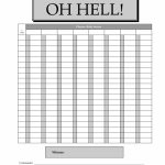 Oh Hell Score Sheet | Scope Of Work Template | Stuff To Buy | Card | Printable Euchre Score Cards For 8 Players