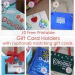 Over 50 Printable Gift Card Holders For The Holidays | Gcg | Online Gas Gift Cards Printable