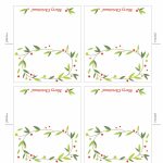 Pinkay Kostrencich On Event Ideas | Christmas Place Cards | Free Printable Place Cards Template
