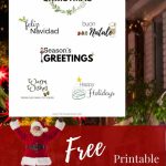 Pinthe Scrap Room – Diy & Craft Tutorials On Svg's Printables | Create Your Own Free Printable Christmas Cards