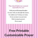 Prayer Shawl Cards: Free, Printable & Customizable | Crochet | Printable Prayer Shawl Cards
