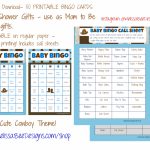 Printable Baby Shower Bingo (Boy) Game (Brown/blue Cowboy Theme) 50 | Cowboy Bingo Printable Cards