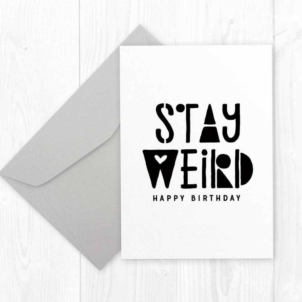 Printable Birthday Card For Boyfriend Or Best Friend Stay | Etsy | Printable Birthday Cards For Him