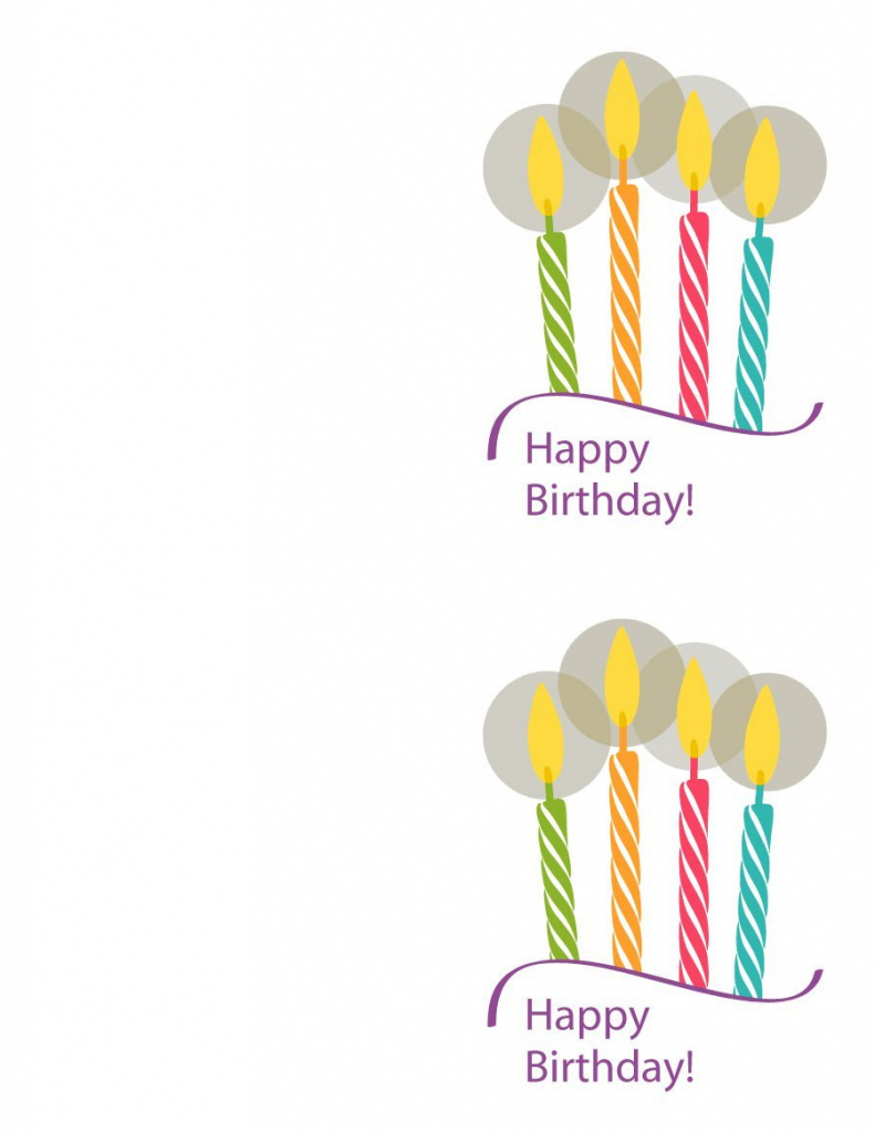 Printable Birthday Card Templates - Kleo.bergdorfbib.co | Free Printable Birthday Cards