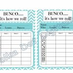 Printable Bunco Score Cards   Printable Cards   Free Printable Bunco | Printable Bunco Score Cards Free