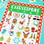 Printable Christmas Bingo Game   Happiness Is Homemade | Kid Christmas Bingo Card Printables