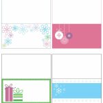 Printable Christmas Tags Template – Fun For Christmas & Halloween | Gift Card Box Template Printable