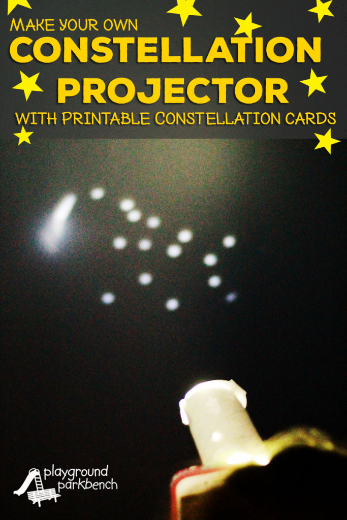 Printable Constellation Projection Cards | Printable Constellation Projection Cards