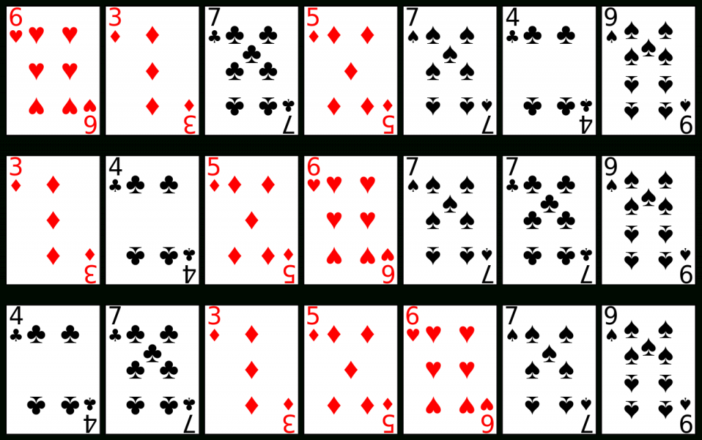 Avery Playing Card Template