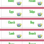 Printable Easter Game Cards For Pictionary, Charades, Hangman And 20 | Printable Win Lose Or Draw Cards