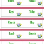 Printable Easter Game Cards For Pictionary Charades Hangman | Etsy | Free Printable Pictionary Cards