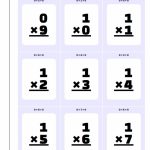 Printable Flash Cards | Free Printable Multiplication Flash Cards