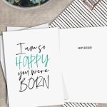 Printable Funny Birthday Card Instant Download Digital Greeting Card | Free Printable Funny Birthday Cards For Coworkers
