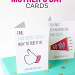 Printable Funny Mother's Day Cards | All Things Printable | Printable Mom's Day Cards