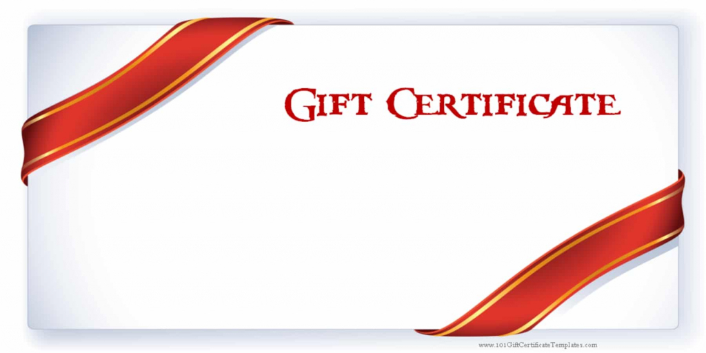 Printable Gift Certificate Templates | Free Printable Gift Cards