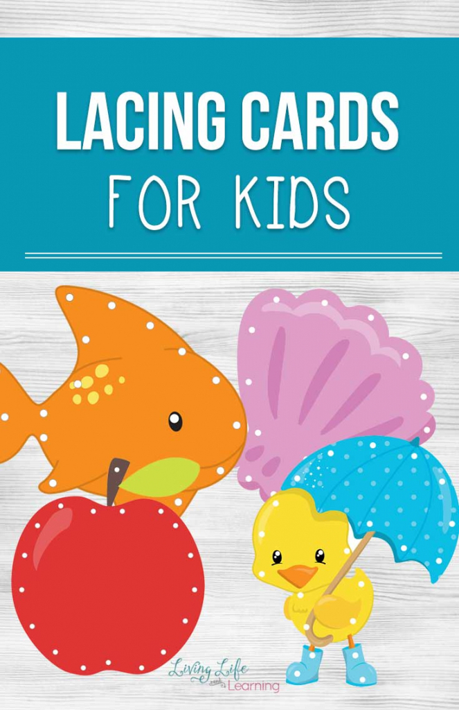 Printable Lacing Cards For Kids | Printable Lacing Cards Numbers