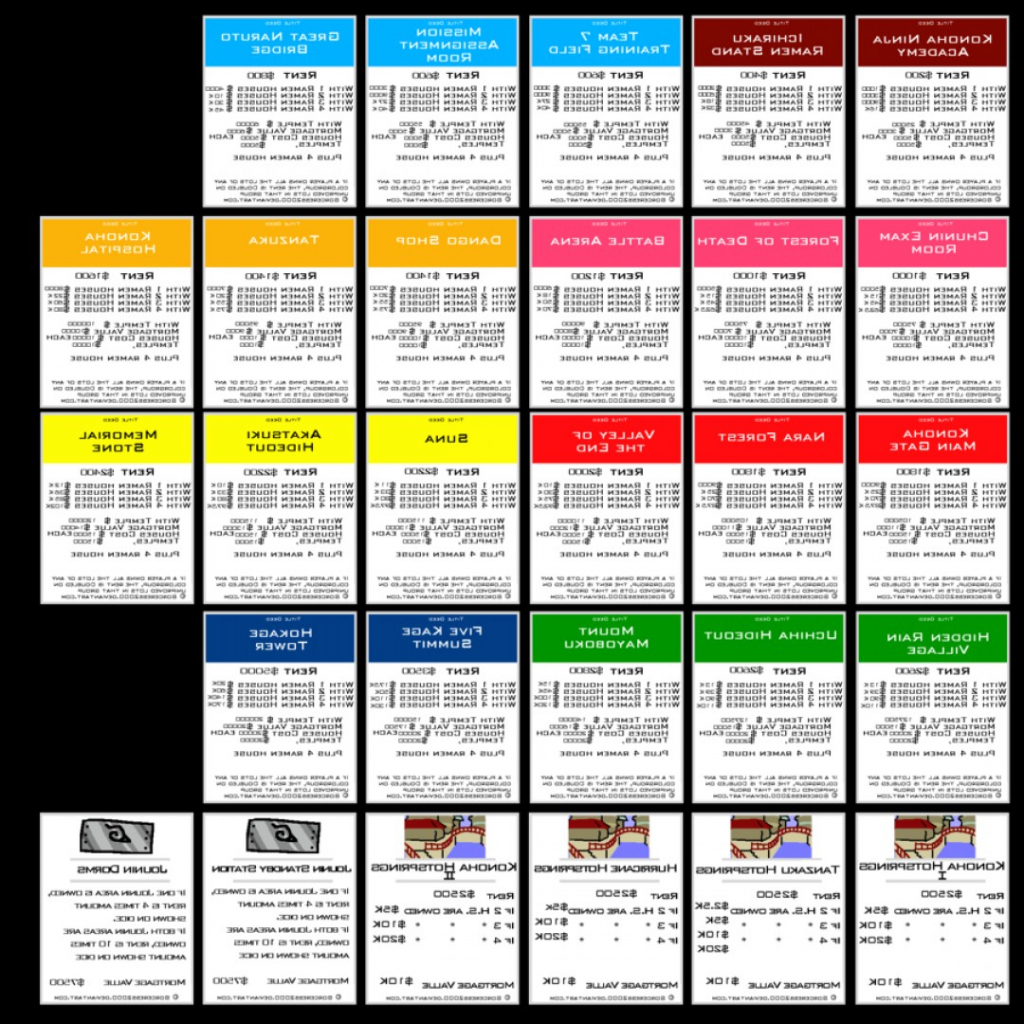 Printable Monopoly Property Cards Printable Cards