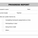 Printable Progress Report Template | Good Ideas | Progress Report | Free Printable Report Cards