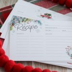 Printable Recipe Cards For Christmas   Free Holiday Download | Printable Recipe Cards For Christmas