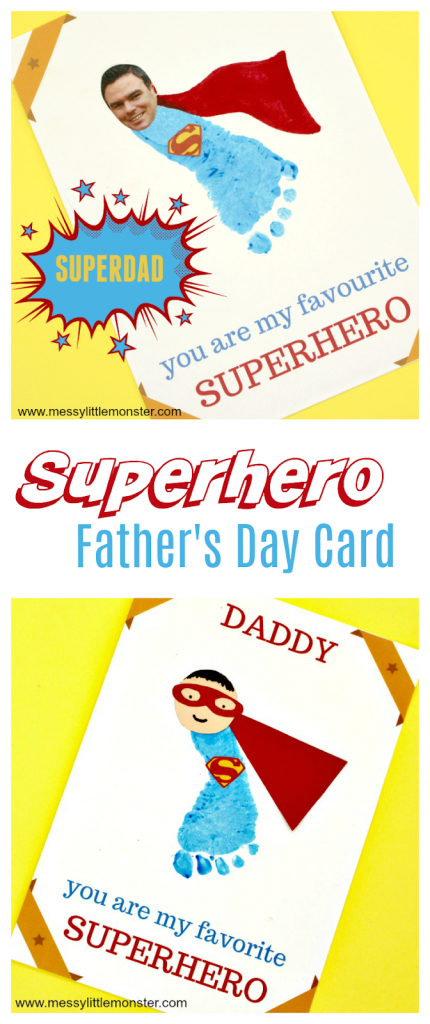 Printable Superhero Father&amp;#039;s Day Card To Make For Superdad | Super Dad Card Printable