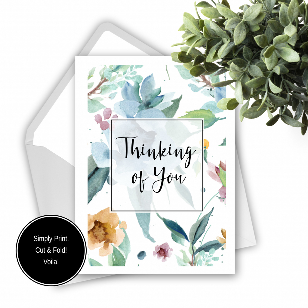 Printable Thinking Of You Cards Best FREE Printable