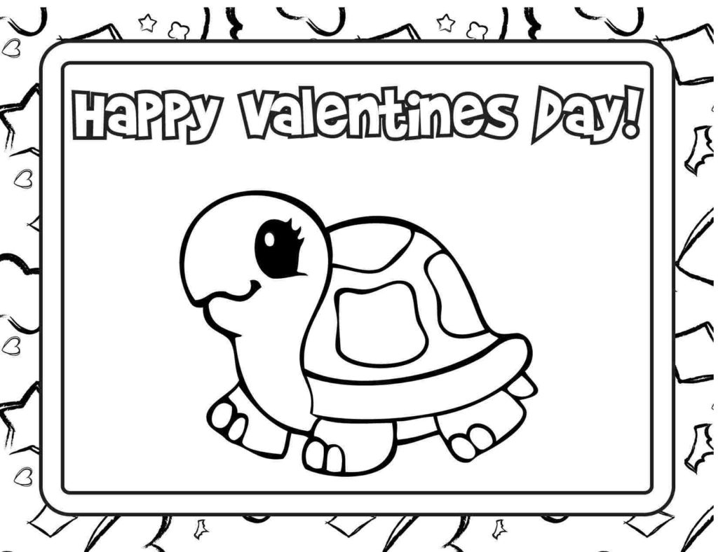 Printable Valentines Day Cards - Best Coloring Pages For Kids | Printable Valentines Day Cards To Color