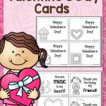 Printable Valentine's Day Cards | Best Of Mama's Learning Corner | Free Printable Valentine Cards For Preschoolers