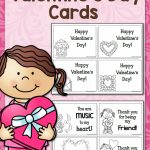 Printable Valentine's Day Cards   Mamas Learning Corner | Free Printable Childrens Valentines Day Cards