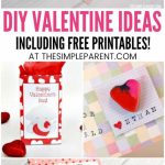Printable Valentines & Diy Valentine Ideas For Kids | Easy | Free Printable School Valentines Cards