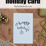 Printing The Holidays: Free Printable Holiday Greeting Card | Printable Holiday Photo Cards