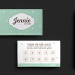 Quickly & Easily Create Professional Loyalty Card Designs With This | Free Printable Loyalty Card Template