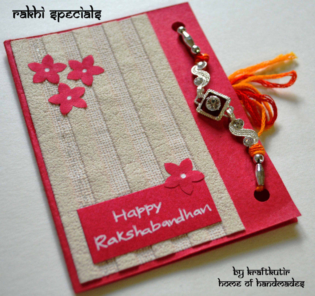 Rakshabandhan Cards With Rakhi :) | Kraftkutir&amp;#039;s Handmade Products | Free Online Printable Rakhi Cards