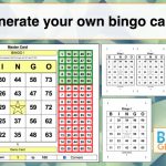 Random Number Bingo Card Generator | Bingo Card Generator   2019 02 17 | Free Printable Bingo Cards Random Numbers