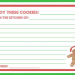 Recipe Card Templates For Christmas – Fun For Christmas & Halloween | Printable Recipe Cards For Christmas