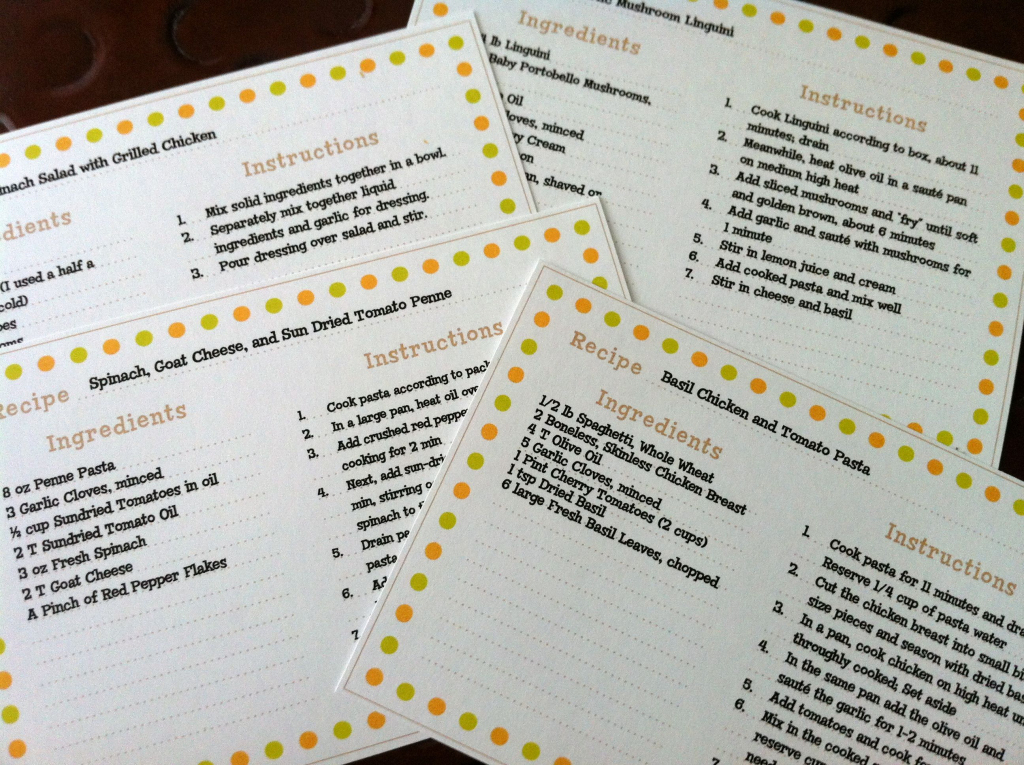 Recipe Cards | Things To Create | Recipe Cards, Printable Recipe | Printable Recipe Card Templates Martha Stewart