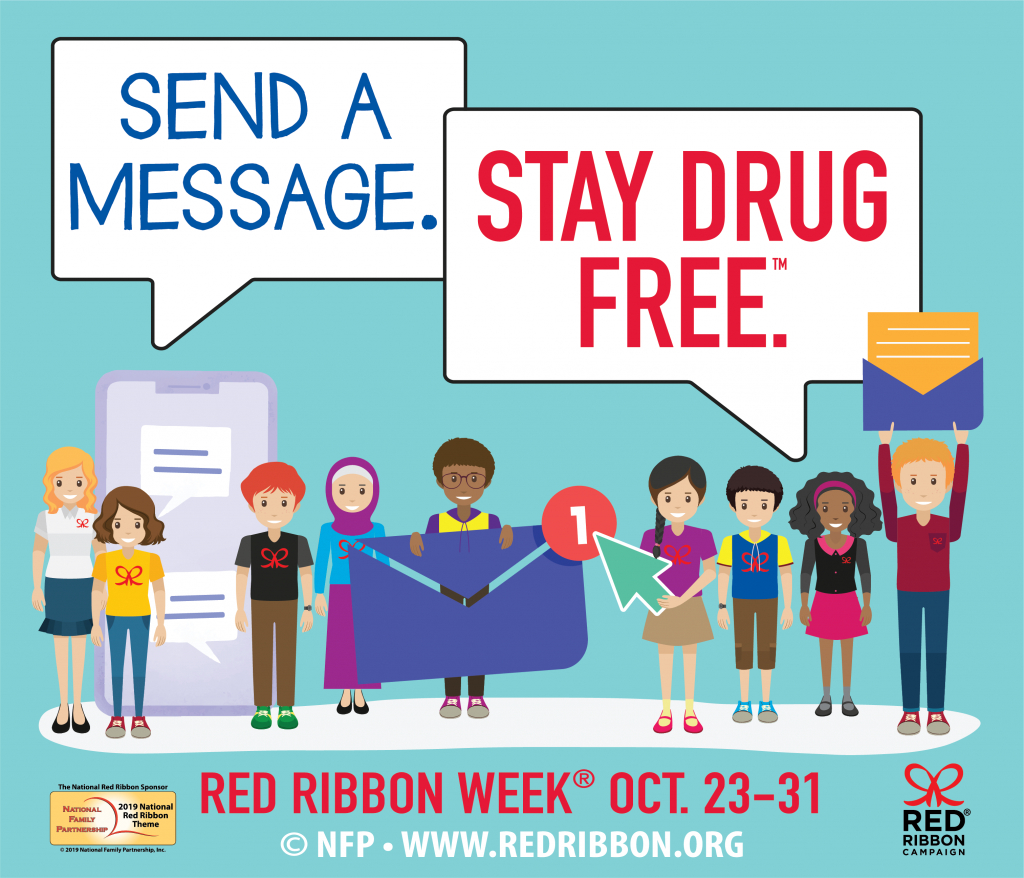 Red Ribbon Campaign: Sign The Red Ribbon Pledge | Free Printable Drug Free Pledge Cards