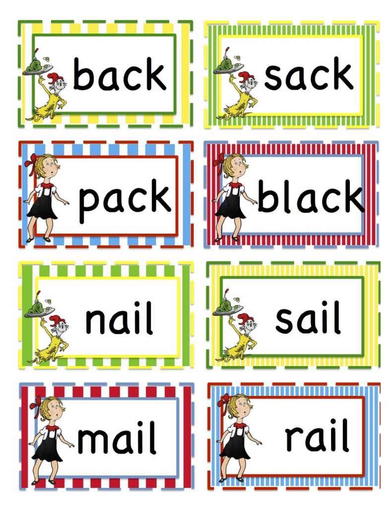 Sorting Mats for Rhyming Words