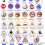 Road Signs, Traffic Signs, Street Signs With Pictures | Vocabulary | Printable Road Signs Flash Cards