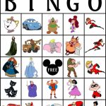 Robbygurl's Creations: Printable Disney Bingo Cards! Tons Of | Printable Bingo Cards 2 Per Page