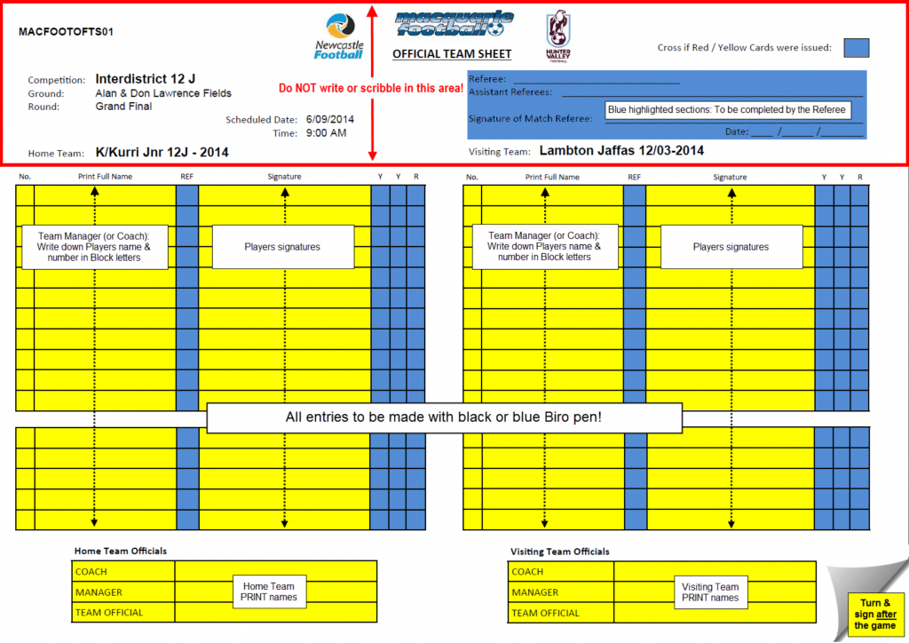 Rules - What Do The Referees Write During The Matches? - Sports | Printable Football Referee Game Cards