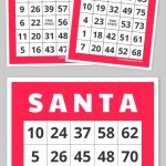 S A N T A Bingo | Teacher Fun Galore | Pinterest | Bingo Cards | Santa Bingo Cards Printable