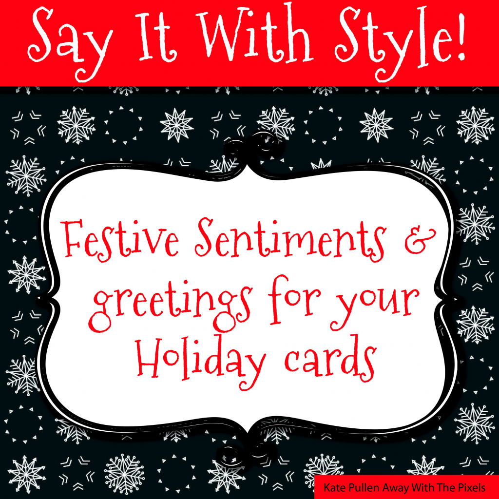 Sentiments And Greetings For Christmas Cards | Free Printable Christmas Cards With Photo Insert