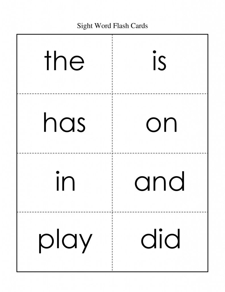 Sight Word Flash Cards, Free | Whysospecial Freebies | Sight Word | Kindergarten Sight Words Flash Cards Printable