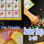 Simple Math Bingo For Young Kids. Numbers 1 20, This Game Is A Great | Math 24 Printable Cards