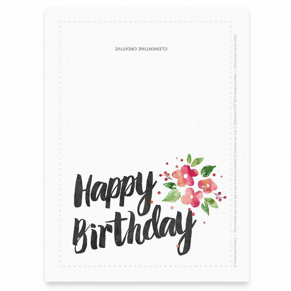 Free Printable Birthday Cards For Woman