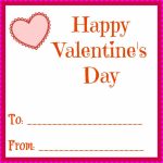 Simple Printable Valentines Day Cards For Your Kids Classrooms | Happy Valentines Day Cards Printable