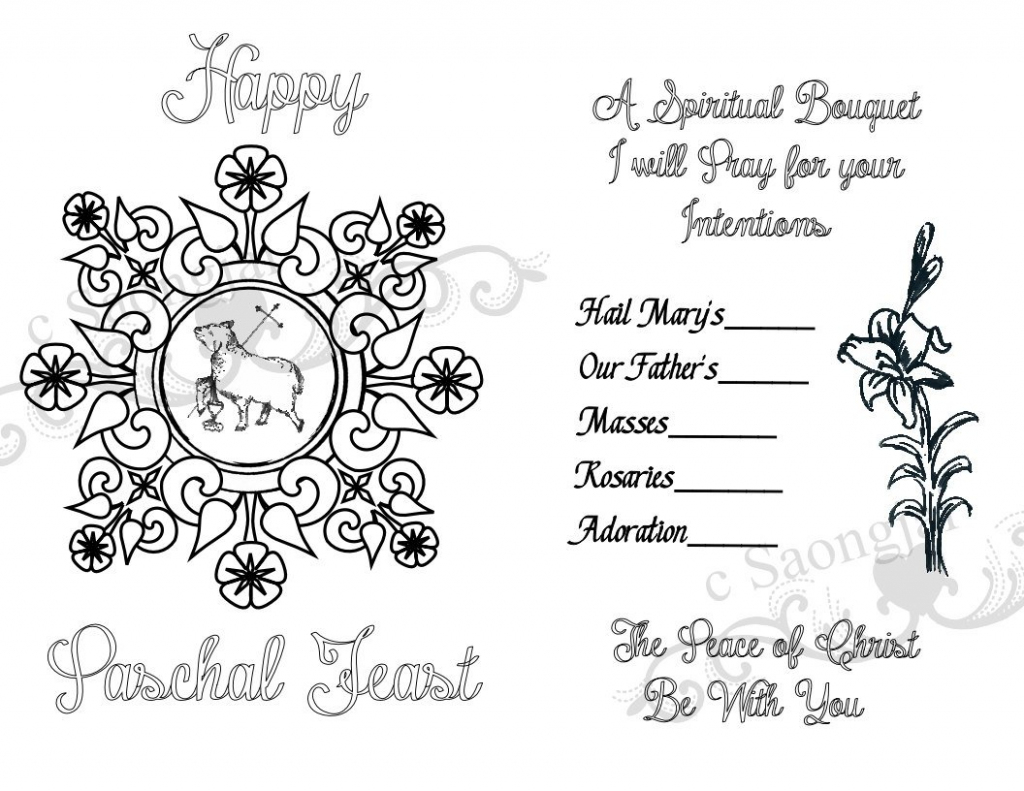 Spiritual Bouquet Cards Printable Pdf | Etsy | Printable Spiritual Bouquet Cards