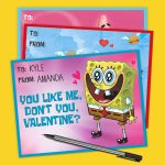 Spongebob Squarepants Valentines | Nickelodeon Parents | Spongebob Valentine Cards Printable